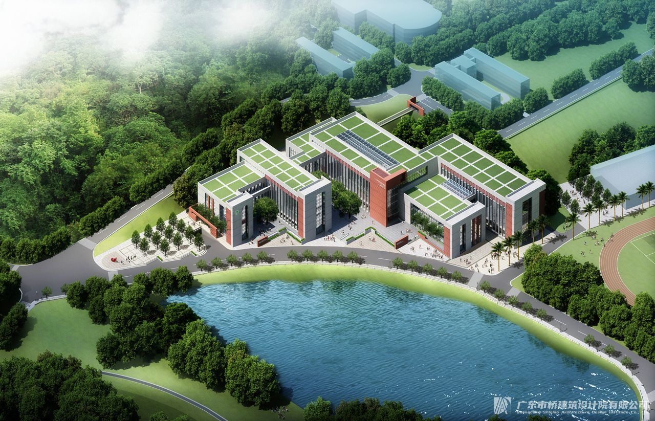 番禺職業(yè)技術(shù)學院鳥瞰