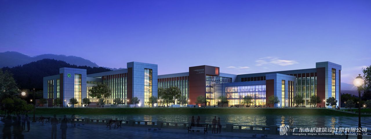 番禺職業(yè)技術(shù)學院夜景